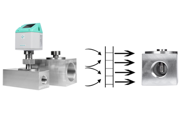 VA 521 - Compact Inline Flow Meter for Compressed Air and Other Gas Types