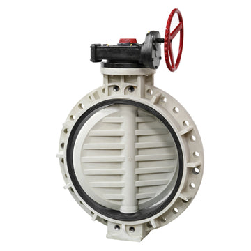 Hybrid PFA Lined Composite Butterfly Valves