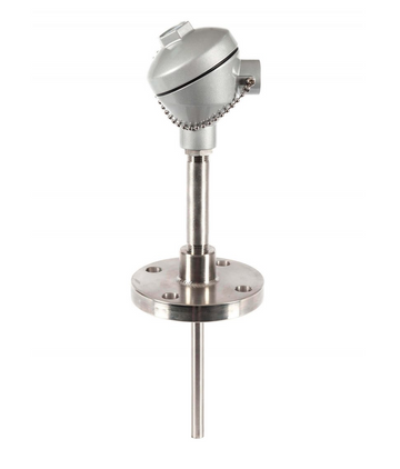 RTD Sensor (Pt100, Pt1000) with Fabricated Flanged Thermowell