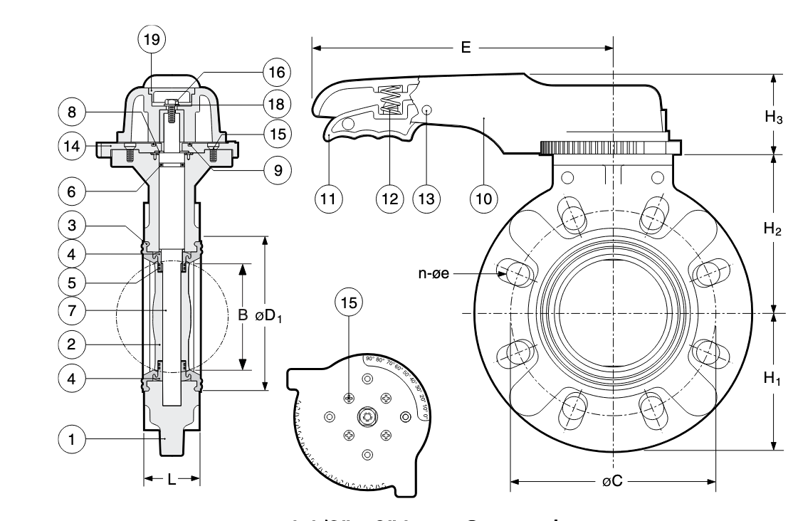 Elastomer Seated Butterfly Valves