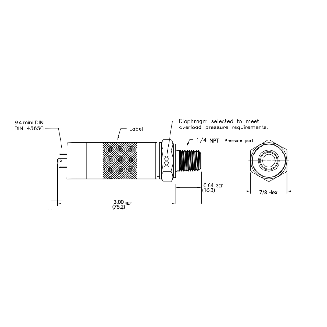 TD1000 Pressure Transducer