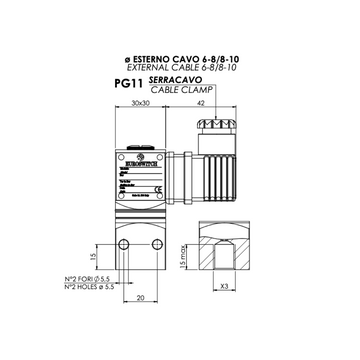 24F Pressure switch with SPDT contacts female thread