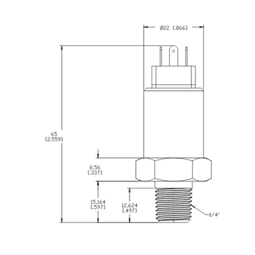 TDH31 Vacuum Transducer-Transmitter