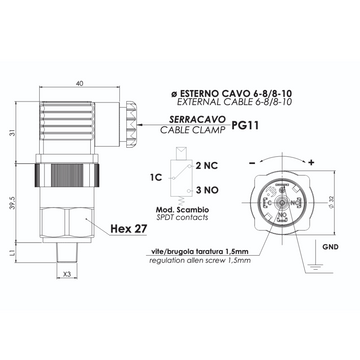 Model 387 Vacuum Switch