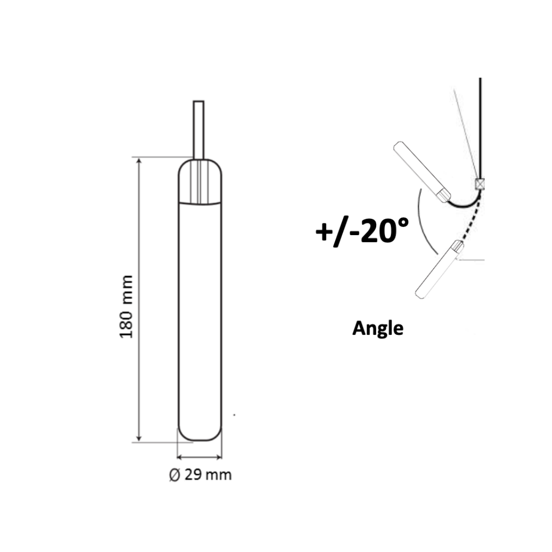 TUBA 1" Float Level Switch