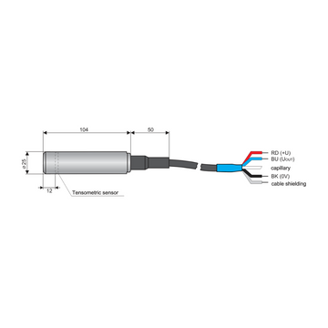 HLM-25C Hydrostatic Level Sensor