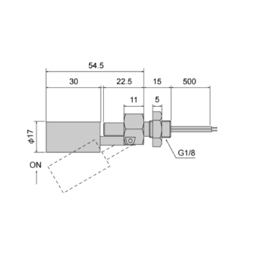 RFS-13 Side Entry Float Switch