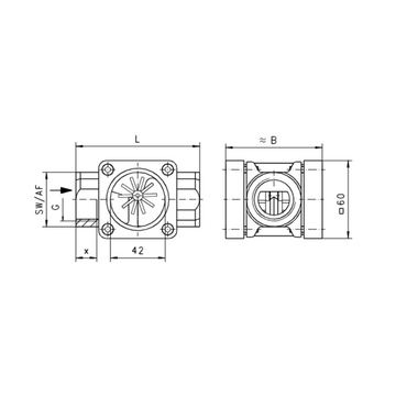 FR-GR Flow Indicator