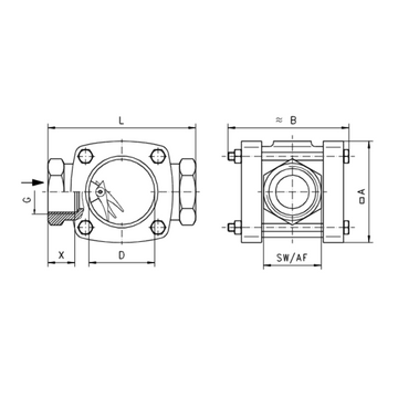 FK Flow Indicator