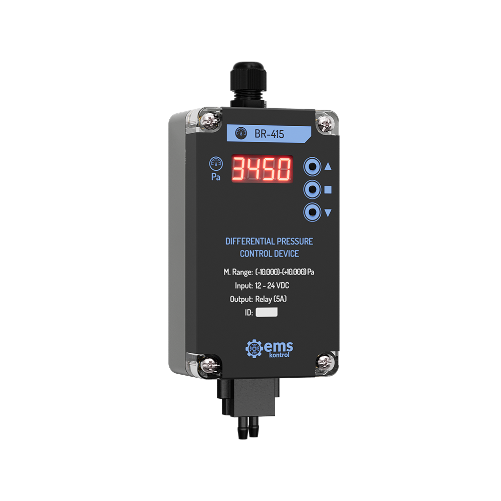 EMS Kontrol BR-4X4 / 4X5 Differential Pressure Controller