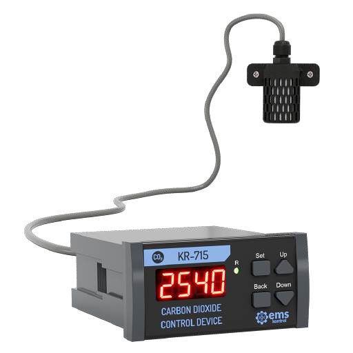 EMS Kontrol KR-715 Panel CO₂ Controller