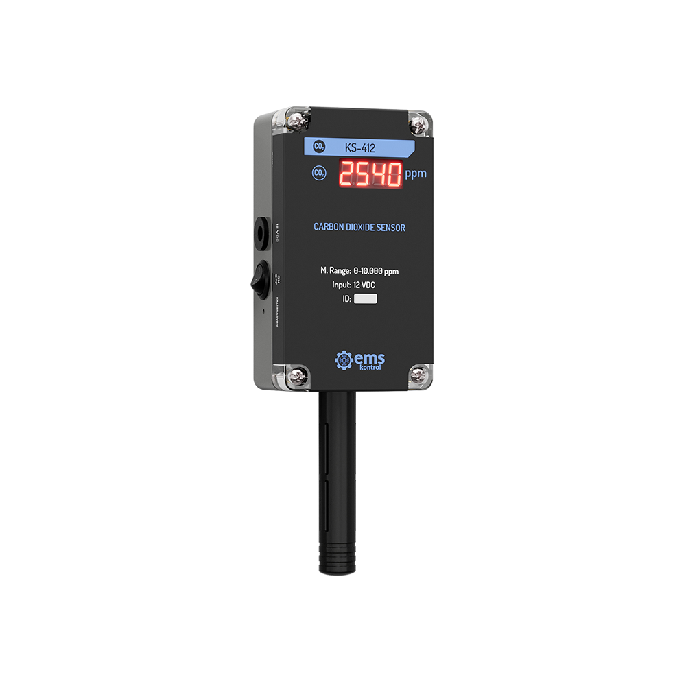 EMS Kontrol KS-412 Portable CO₂ Sensor