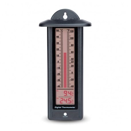 Max Min LCD Bar Graph Thermometer