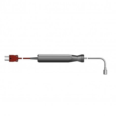 ribbon surface temperature probe - right-angled