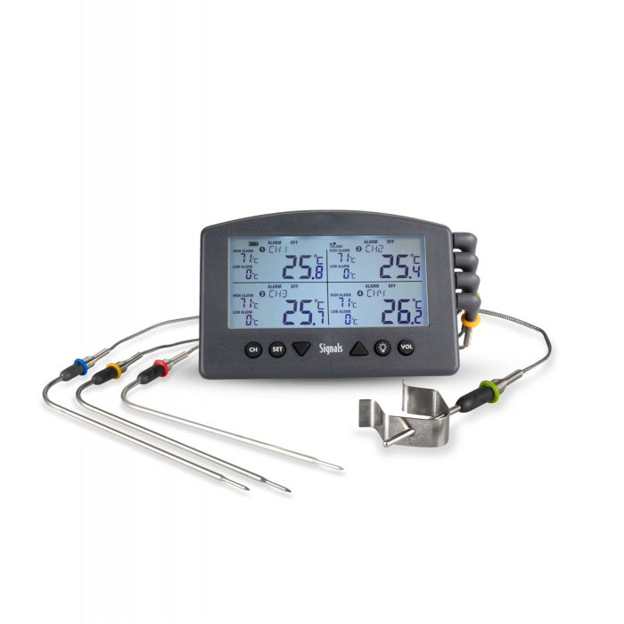 Signals 4 Channel WiFi & Bluetooth Thermometer