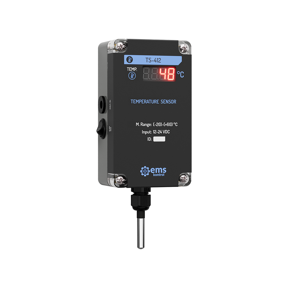 EMS Kontrol TS-412 / TS-413 Portable Temperature Sensor