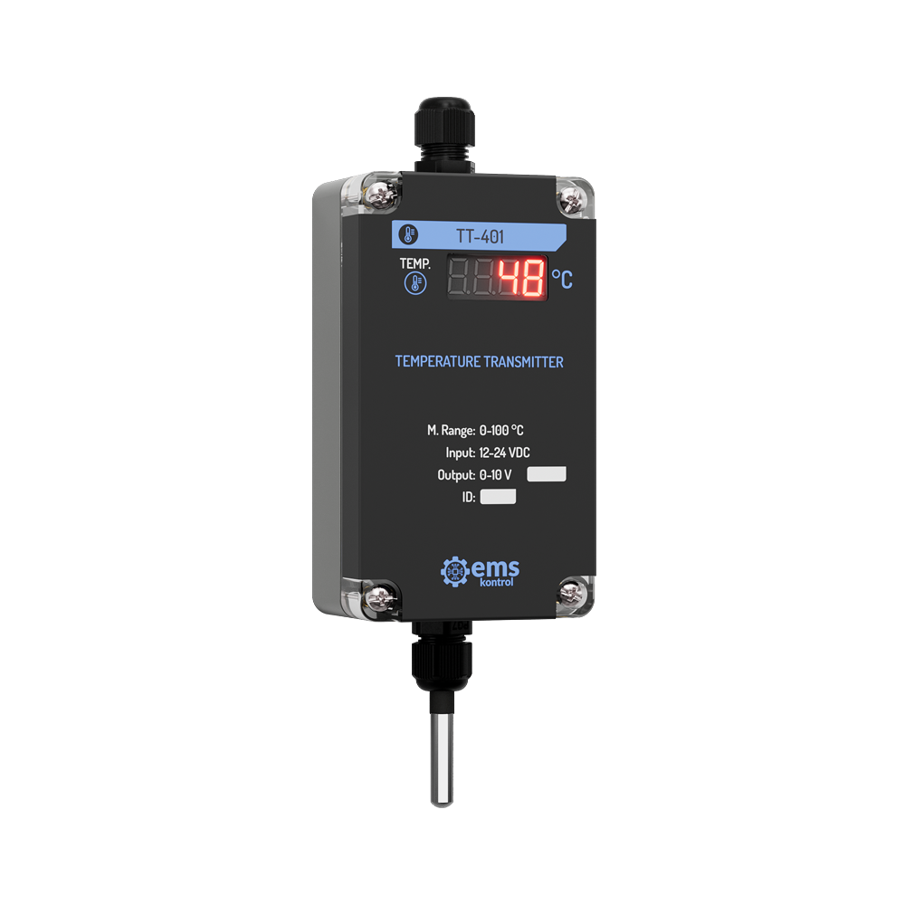 EMS Kontrol TT-4XX Temperature Transmitter with Display
