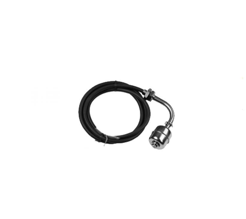 Curved Electric Level Switch Mini With Cylindrical Passant Buoy - PVL
