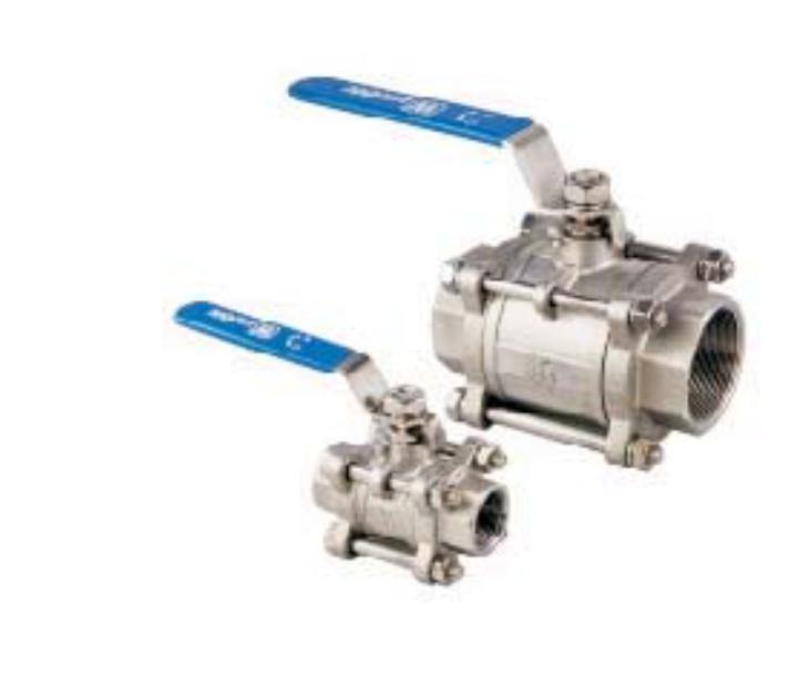 3 Pcs Full Bore Ball Valve - PVL