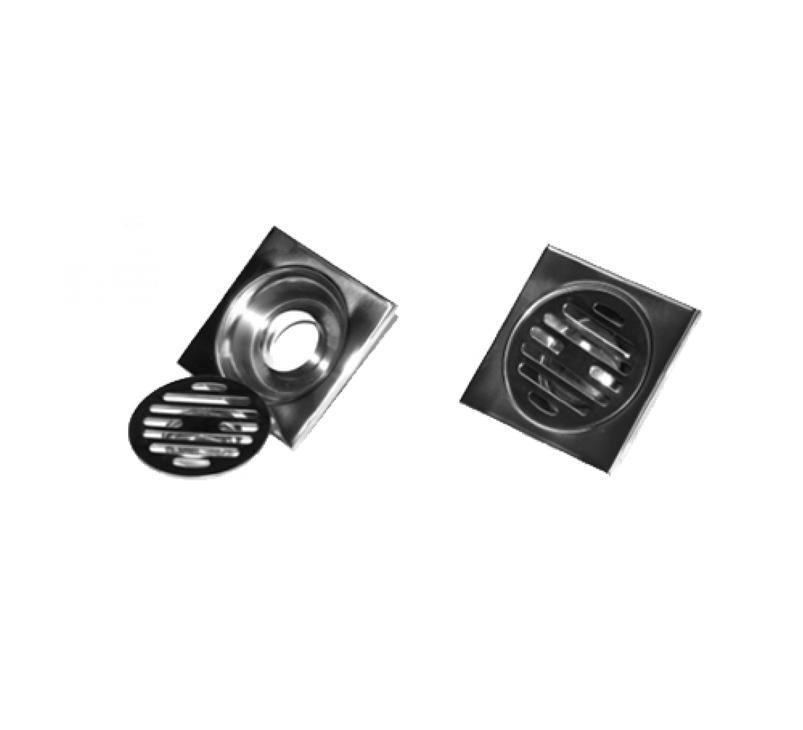 SS Drain Floor With Siphon 10x10cm - PVL