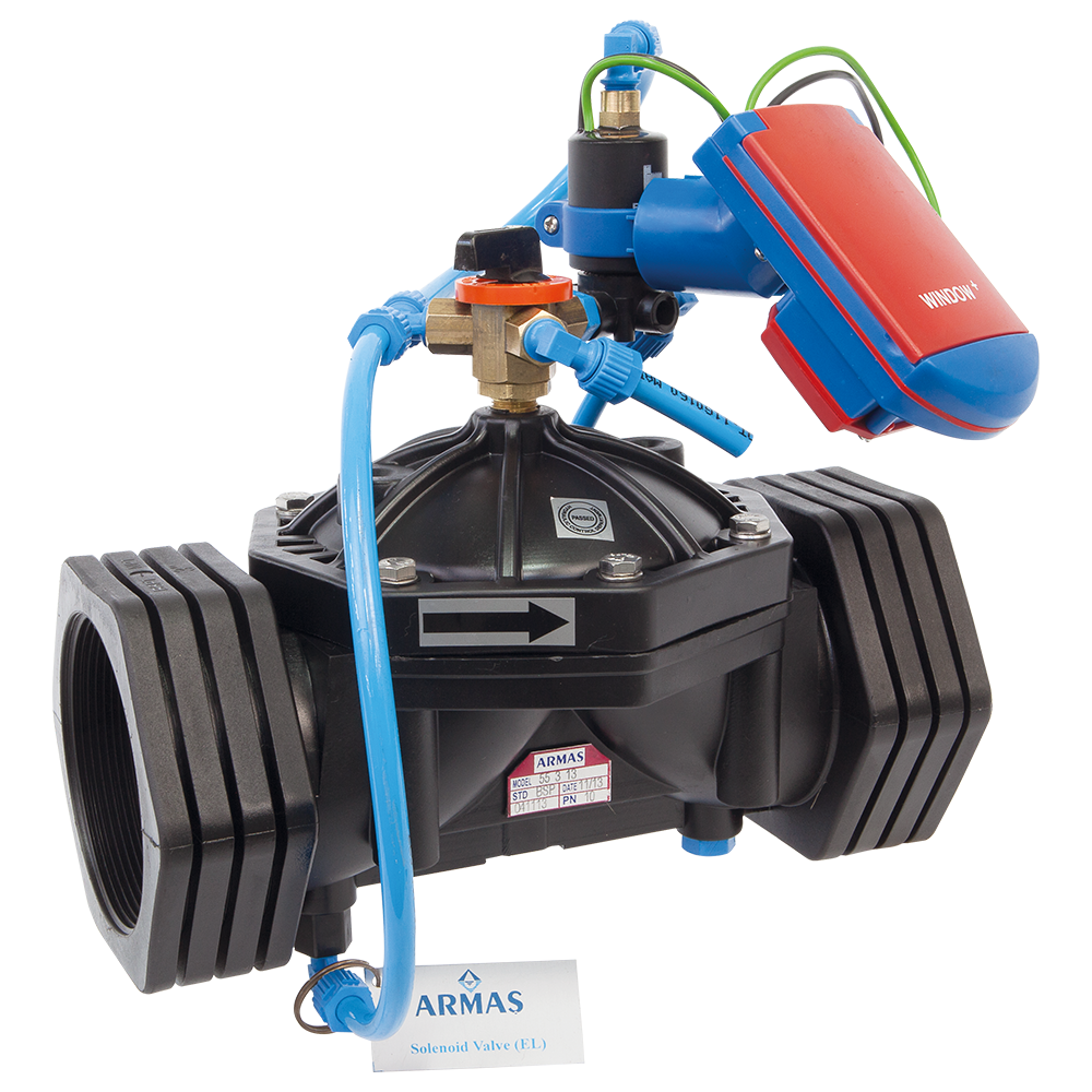 500 series el/c-electric control valve + control device