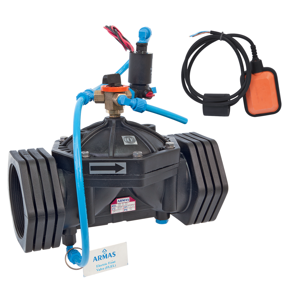 500 series flel-electric float level control valve