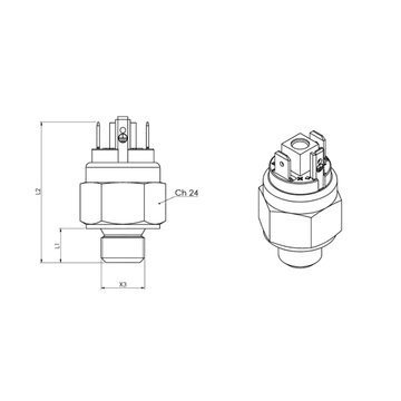 Model 506 - Temperature Switch - PVL