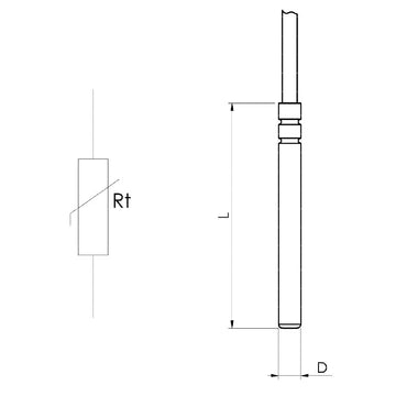 Model 572 - Metallic Temperature Probes