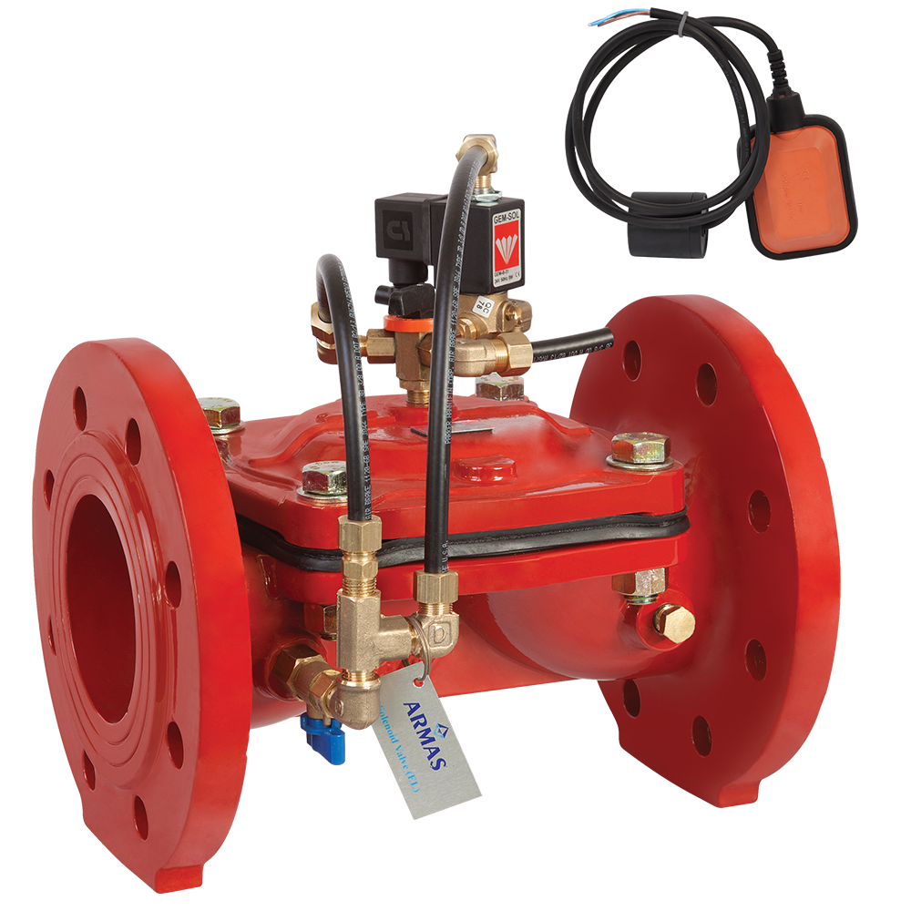 600 series flel-electric float level control valve