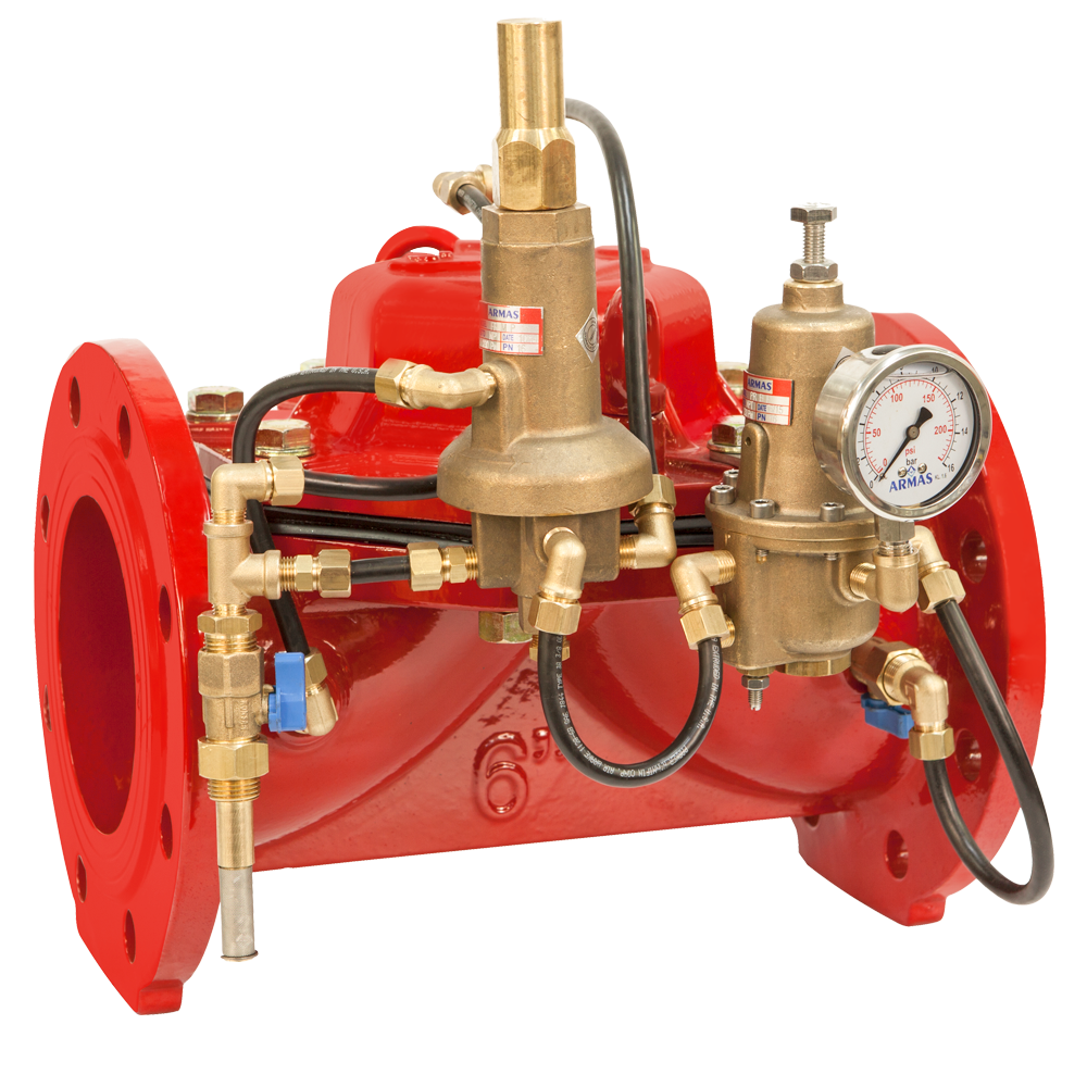 600 series  frpr-flow rate control and pressure reducing valve