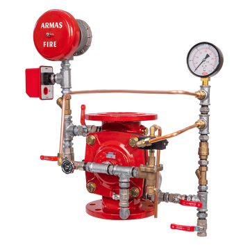 67de-el-al electric activated deluge valve