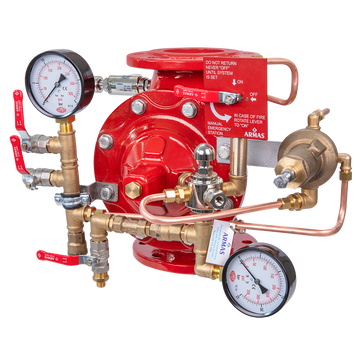 77de-pn-mr-deluge valve, pneumatically activated, manual (local) reset