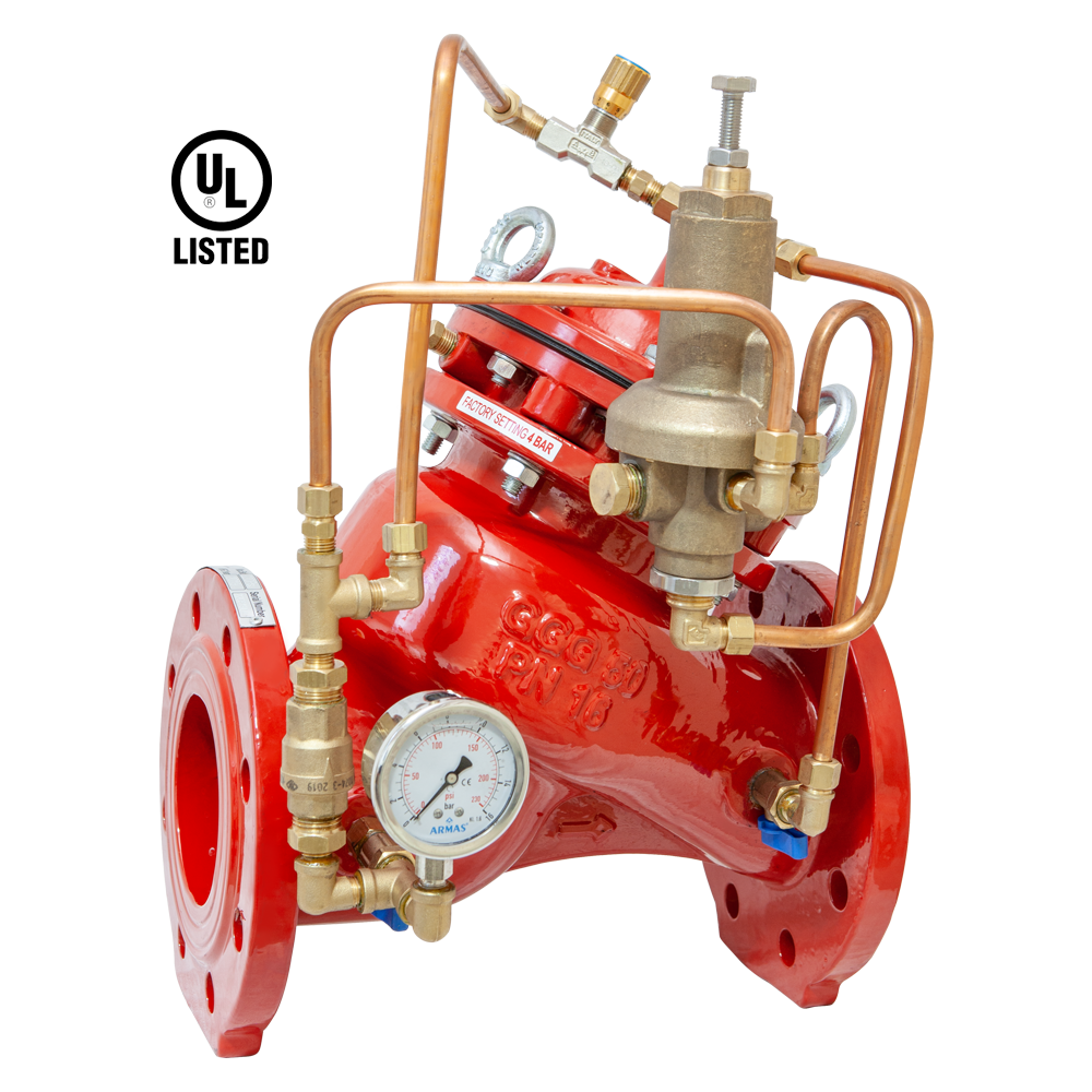 87-ul-qr fire pump relief valve-ul listed