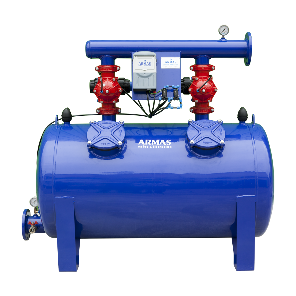dgf series  double chamber gravel (media) filter