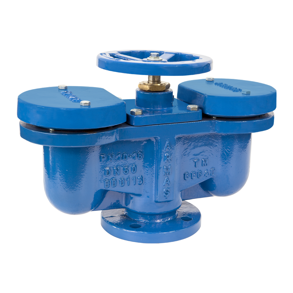 double orifice air valve