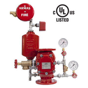 fcv series  alarm check valve-ul listed