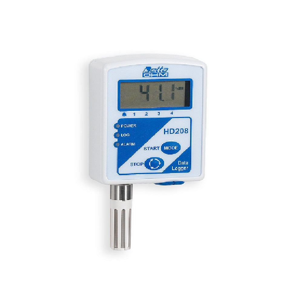 HD208 – Mini Datalogger Compatto – Monitoraggio Temperatura / Umidità Relativa