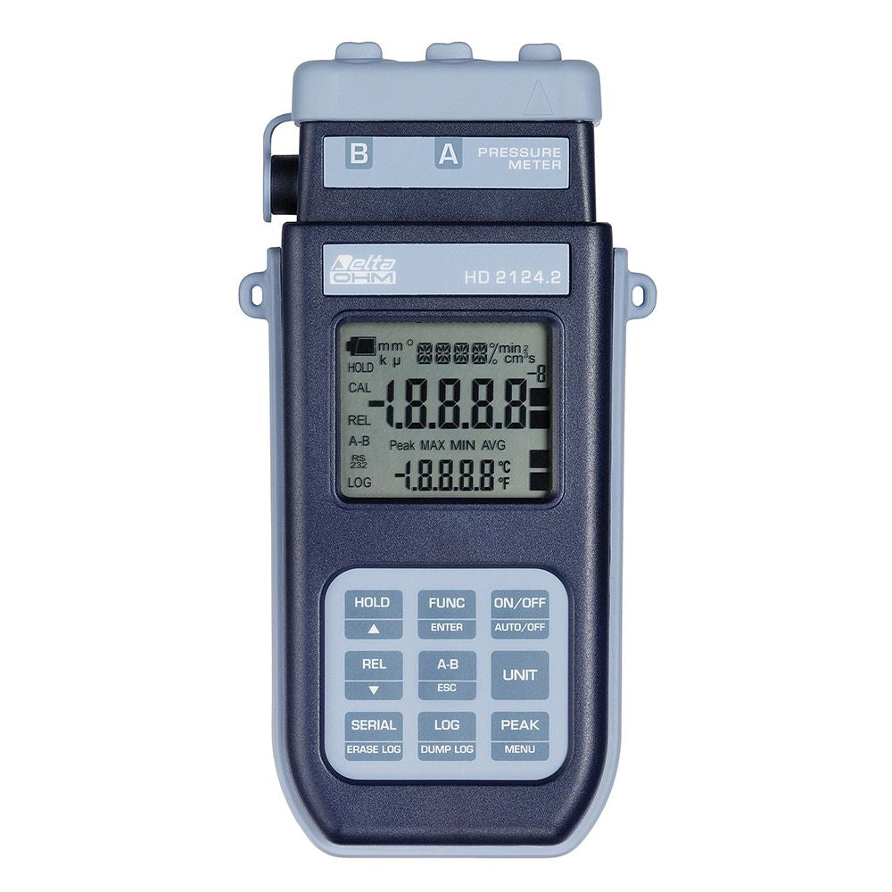 HD2124.2 – Manometer – Thermometer Data Logger – 2 Inputs