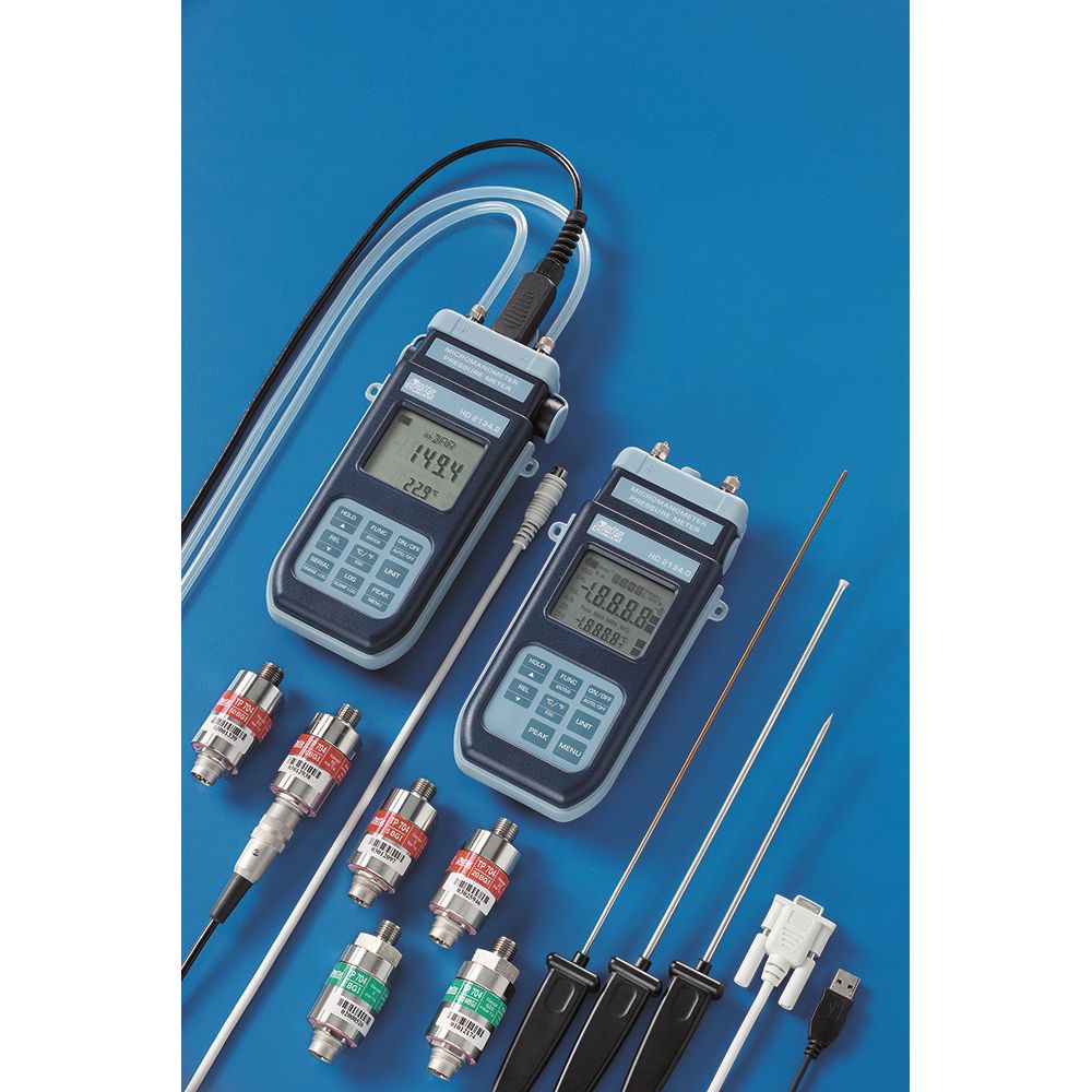HD2134.2 – Micromanometer – Thermometer – Data Logger – 200 mbar f.s.