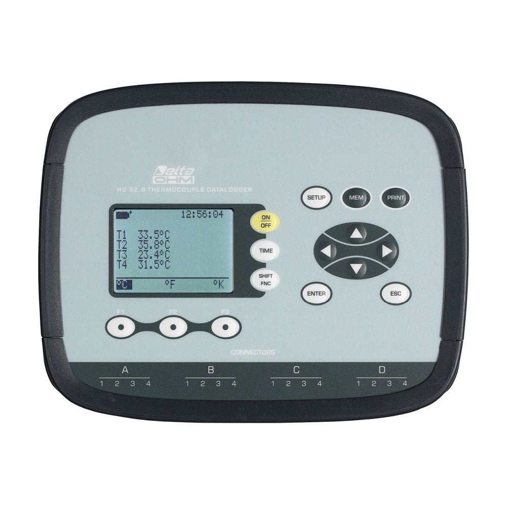 HD32.8.16 – Datalogger Temperatura 16 ingressi – Termocoppie