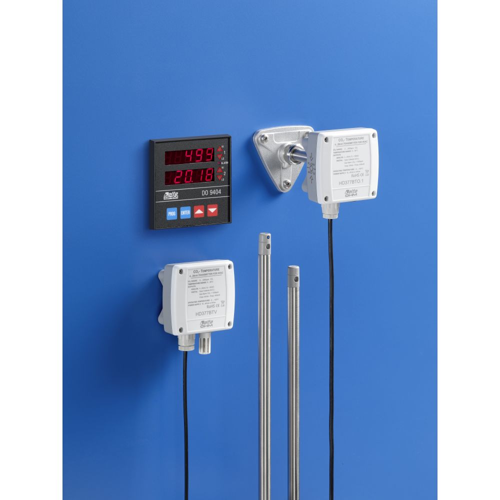 HD37… CO2, CO2 and Temperature Transmitters