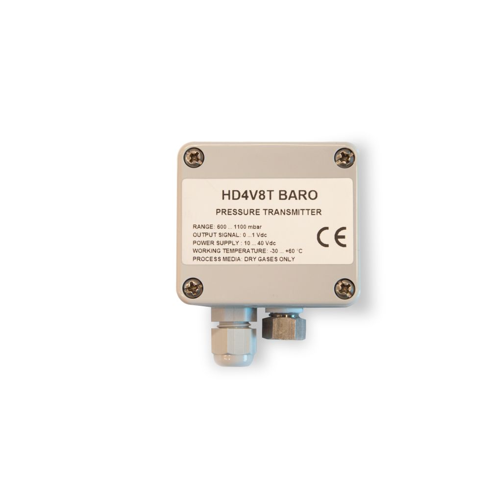 HD4V8TBARO – Barometric Transmitter Wall Mount