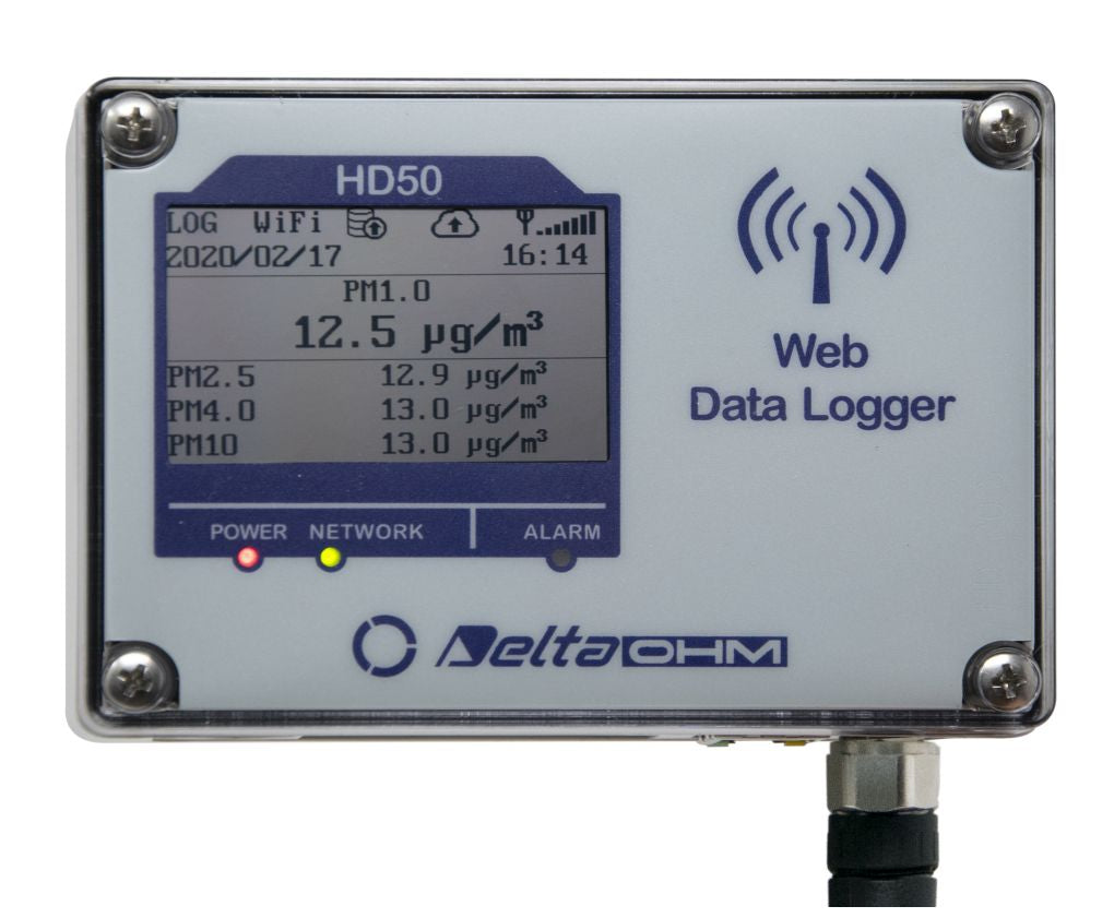 HD50PM – Particulate Matter Web Data Logger