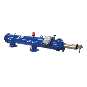 he series  autoflush automatic screen filter-electric activated
