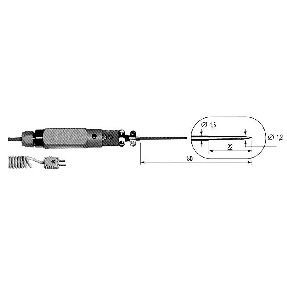 TP756 – K Thermocouple Penetration Probe