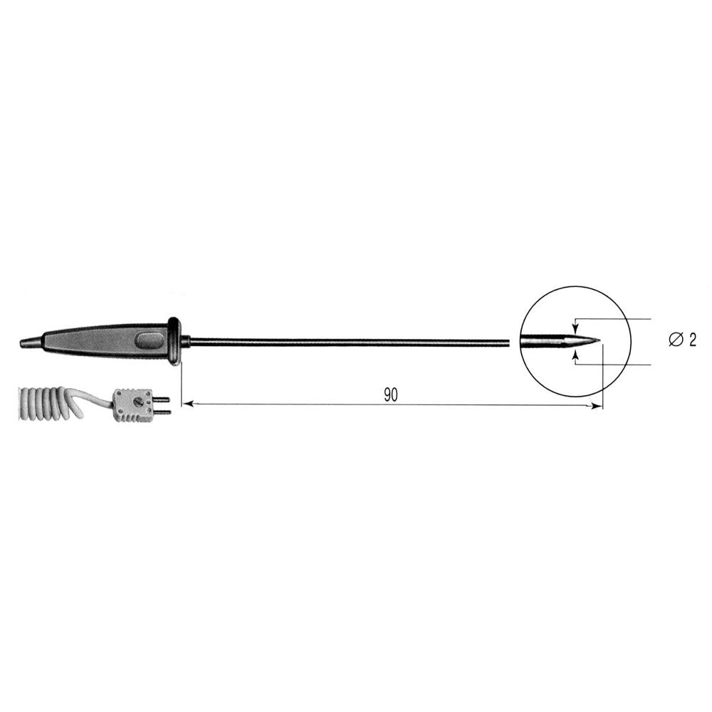 TP776 – K Thermocouple Penetration Probe