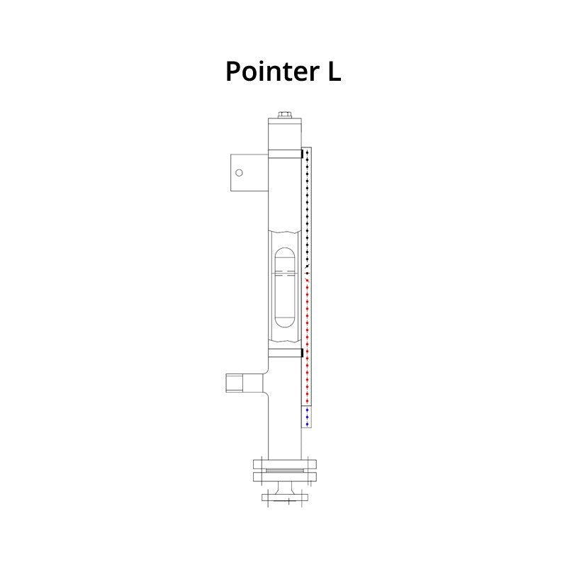 Magnetic Level Gauge Pointer L