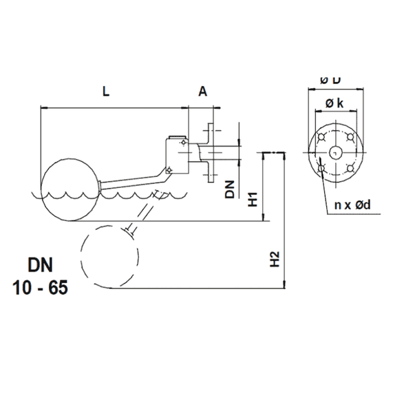 Fig 200 B Float Valve PVL