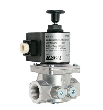ZEVM. Manual reset Solenoid Valve