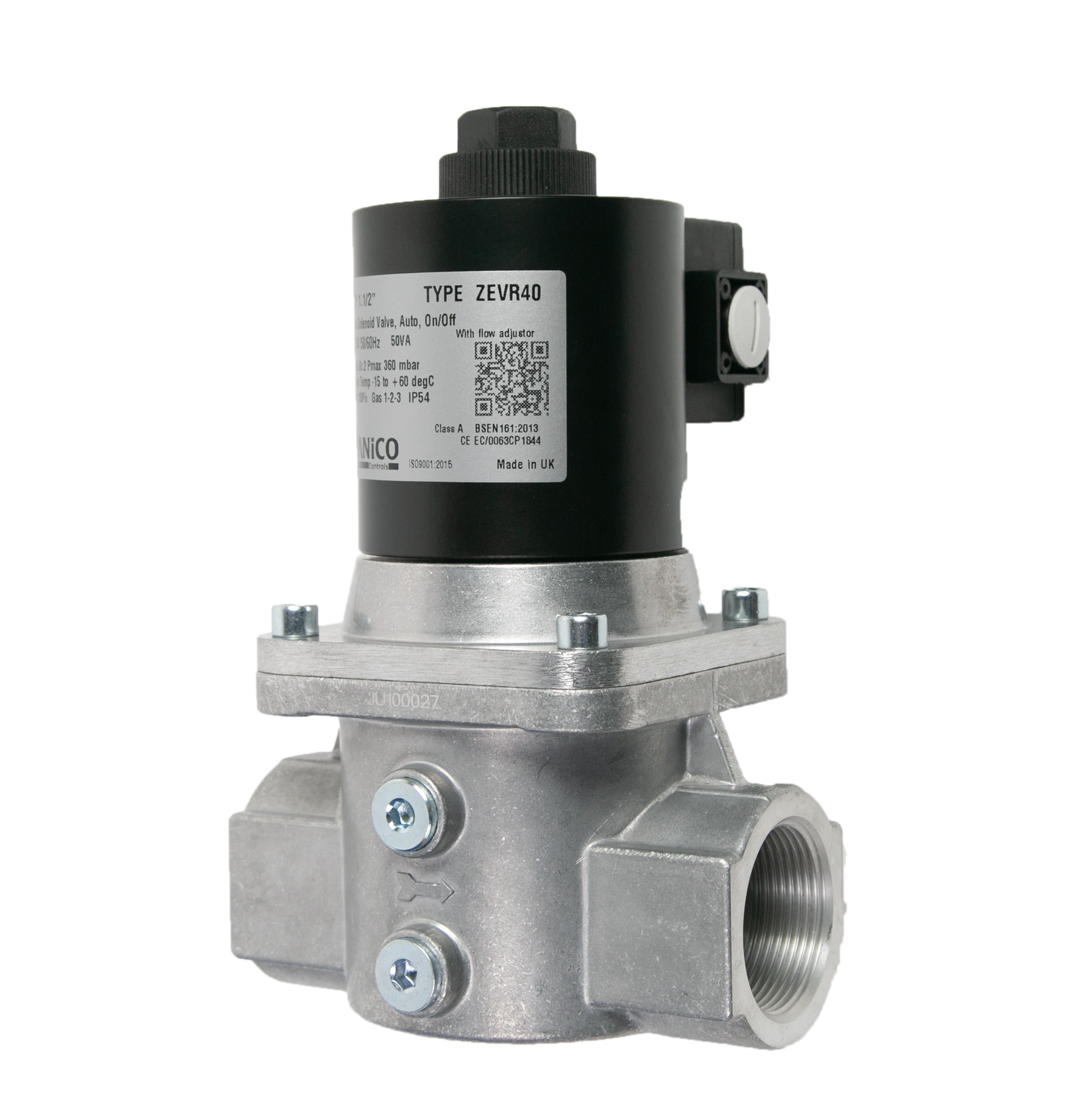 ZEVR. Automatic On/Off - flow regulator Solenoid Valve